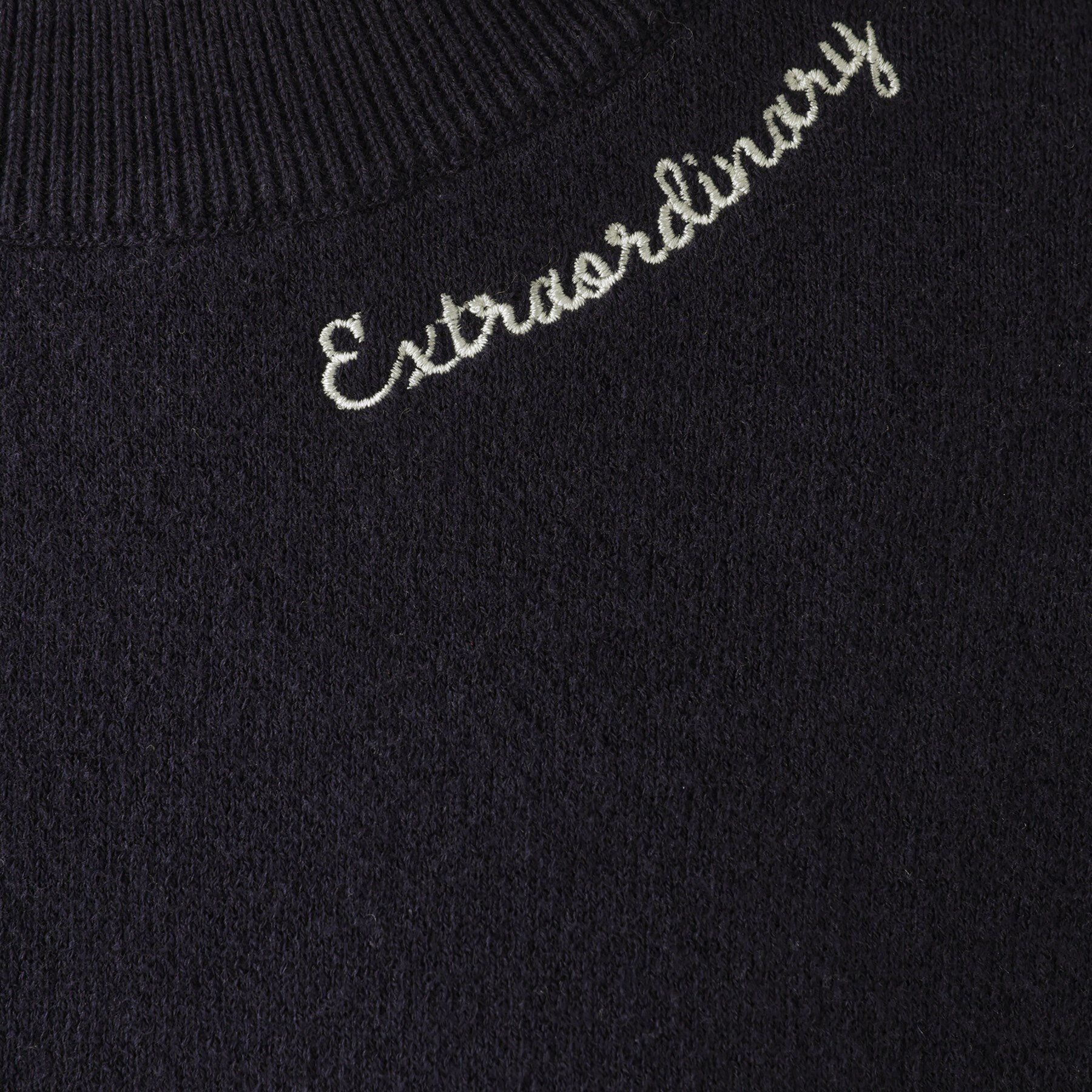 Dessin「【洗える】刺繍入りジャカードニット」|ニット・セーター|