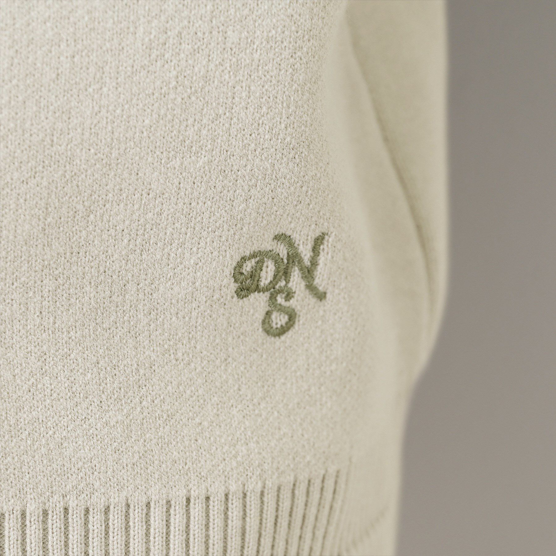 Dessin「【キレイ見え／洗える】ジャカード編みフードジップ」|ニット・セーター|