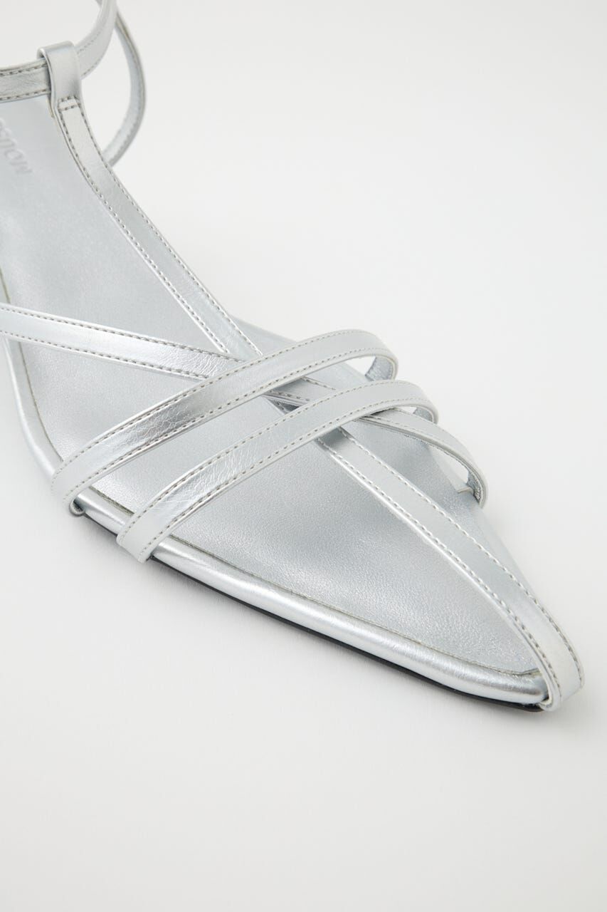 MOUSSY「POINTED CROSS STRAP サンダル」|サンダル|