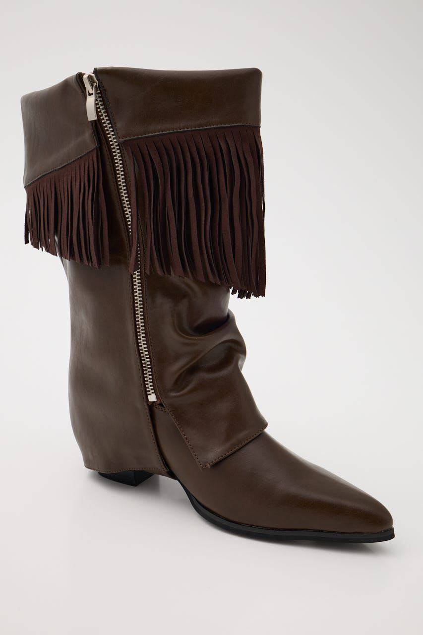 MOUSSY「FRINGE COVER ブーツ」|その他|