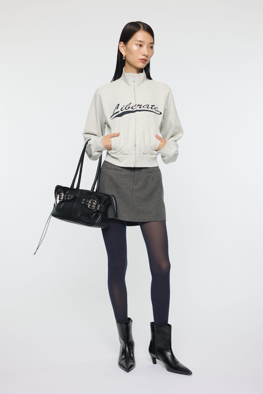 MOUSSY「VARSITY LOGO TRACK ジャケット」|Tシャツ・カットソー|