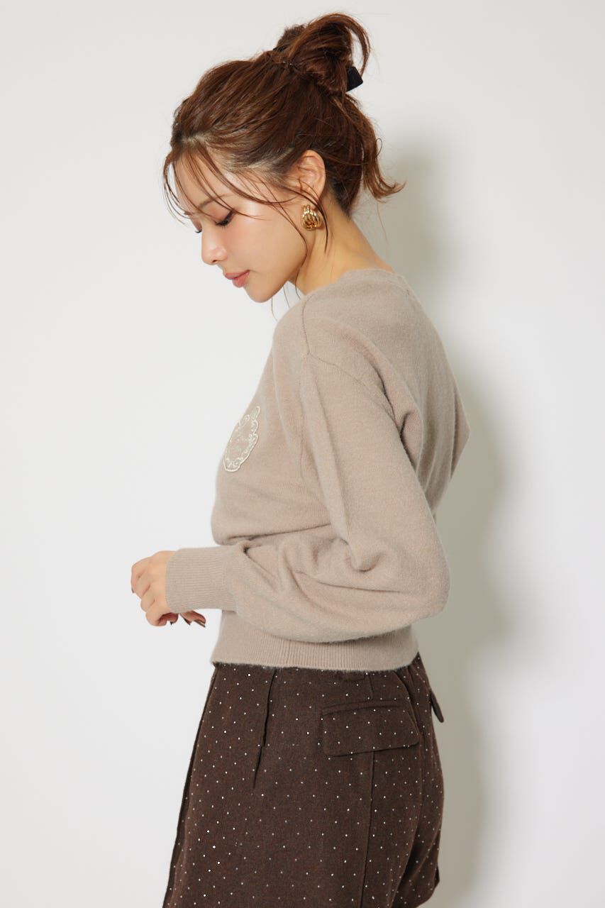 rienda「トラッドカーディガン」|ニット・セーター|