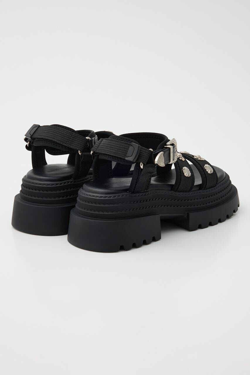 RODEO CROWNS「スタッズサンダル」|サンダル|