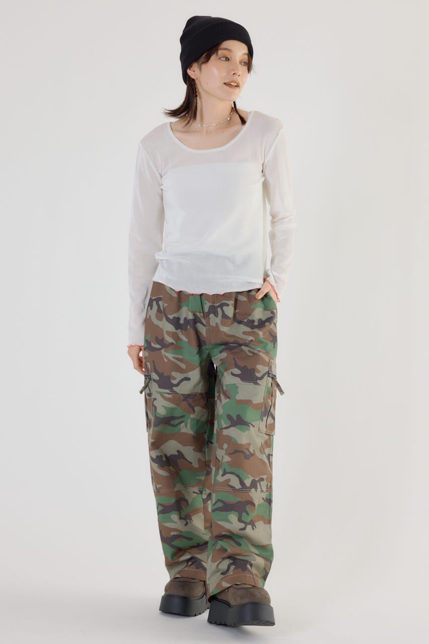 RODEO CROWNS「2WAYシアーベロアトップス」|Tシャツ・カットソー|