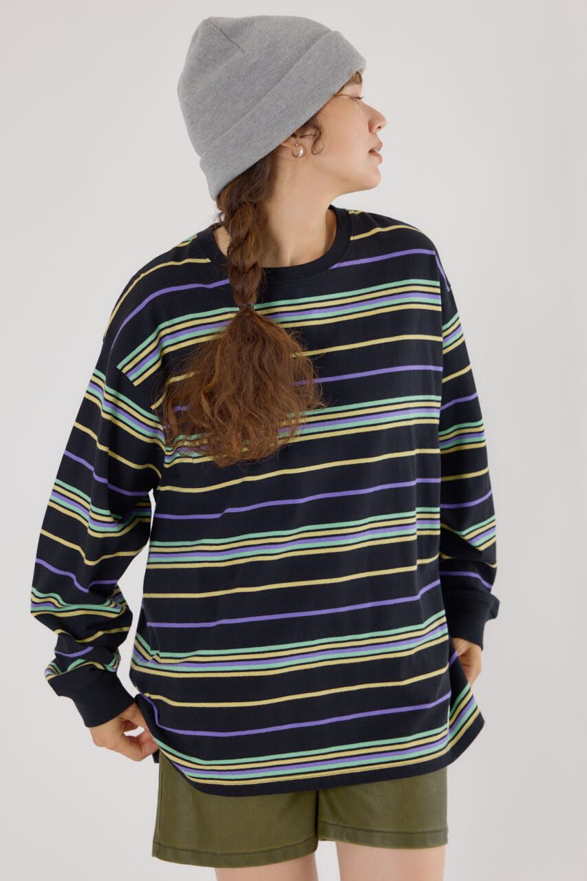 RODEO CROWNS「マルチボーダートップス」|Tシャツ・カットソー|