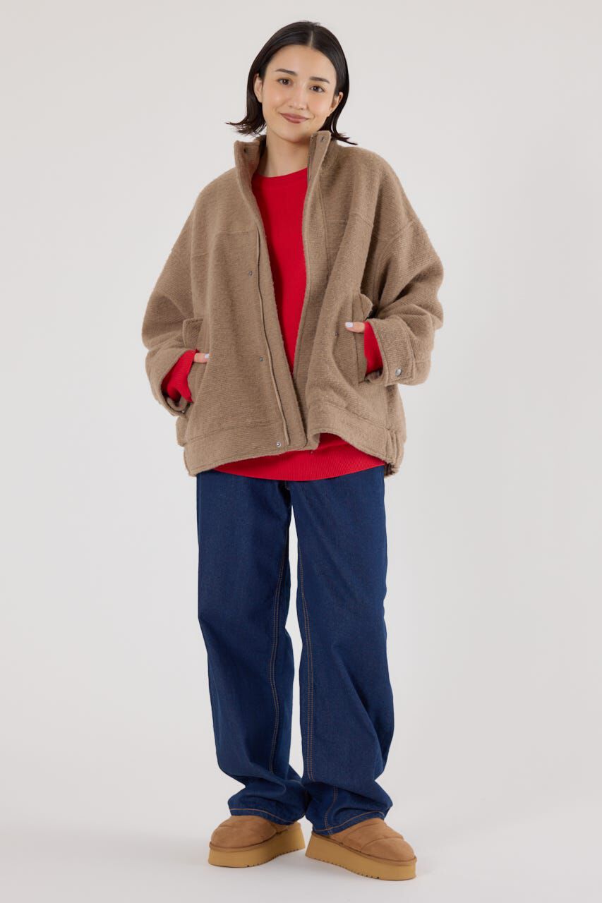 RODEO CROWNS「スライバービックブルゾン」|ブルゾン・スタジャン|