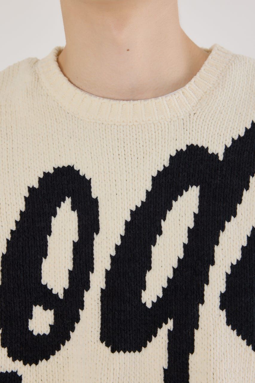 RODEO CROWNS「ロゴモールニットトップス」|ニット・セーター|