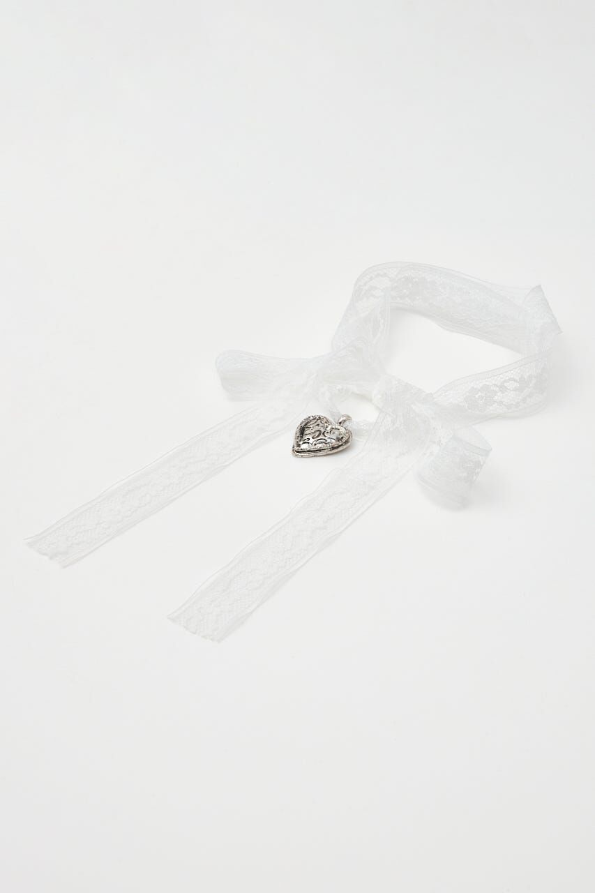 SLY「HEART MOTIF LACE チョーカー」|ネックレス|