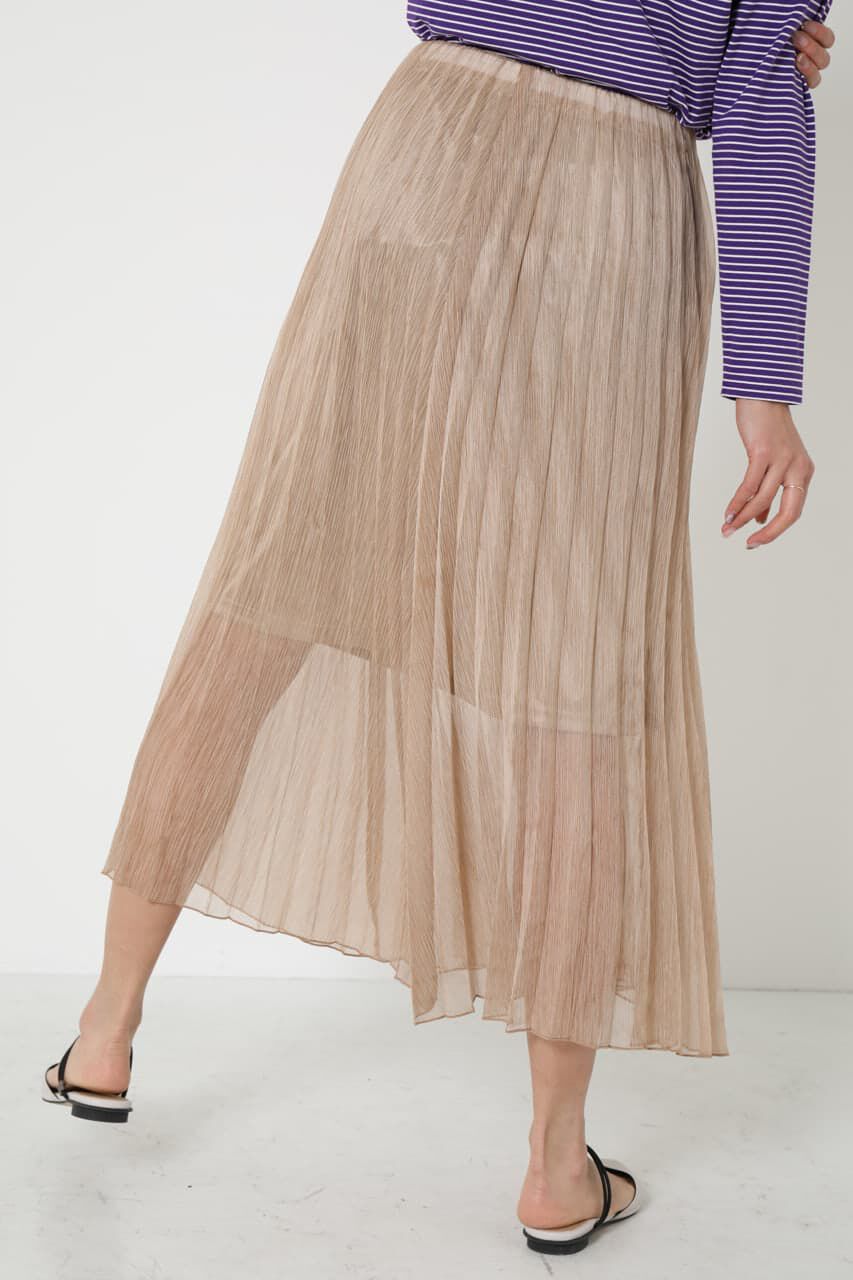 SHEL'TTER SELECT「Color Tulle Pleats Skirt」|スカート|