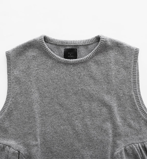 オオカミとフクロウ「オオカミと夜のリスと星のマルシェ」|ニット・セーター|