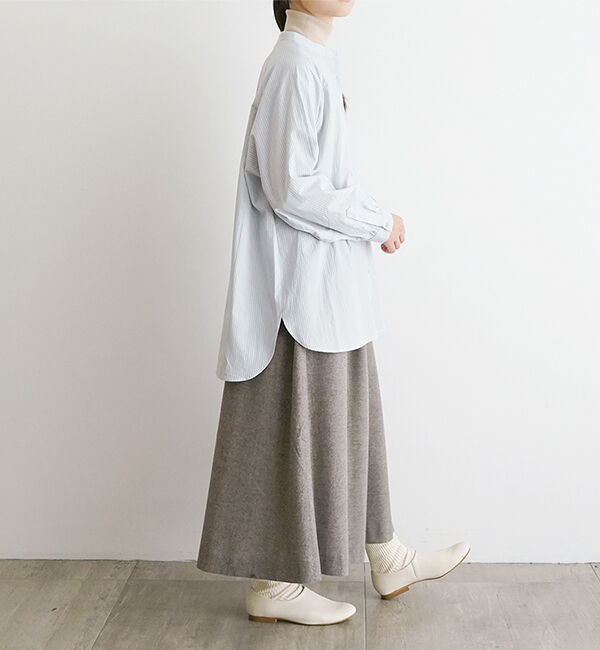 休日と詩「バターサンドシャツ」|シャツ・ブラウス|