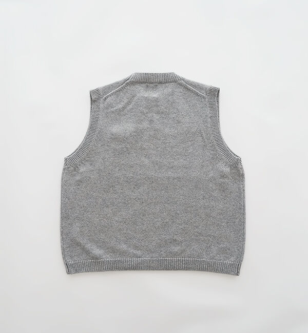 休日と詩「休日のスモールポケットベスト」|ベスト・ジレ|