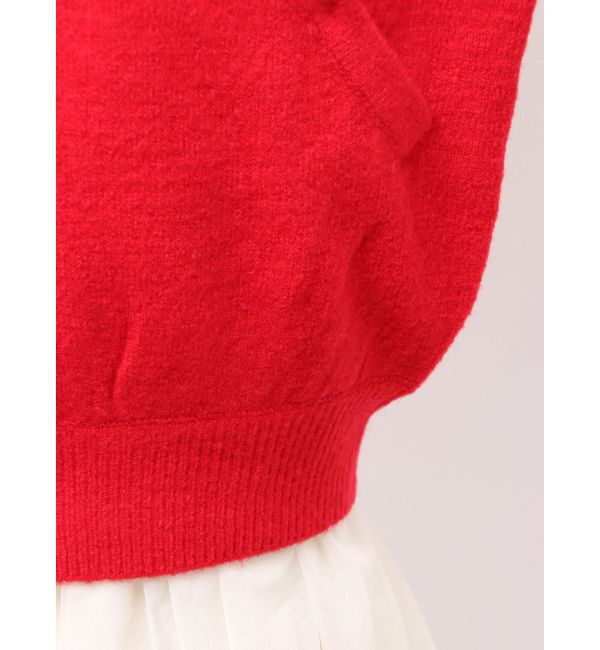 dazzlin「【吉田朱里】リラックスニットフーディ」|パーカー|