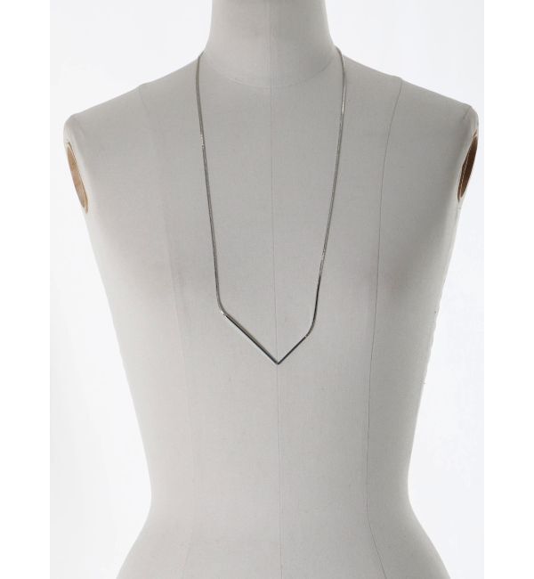 LAGUNAMOON「アングルパーツドロストネックレス」|ネックレス|