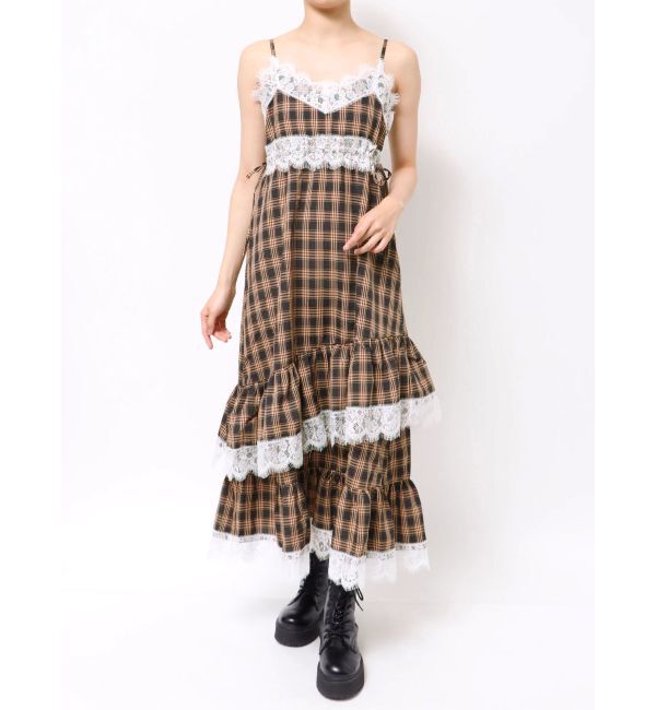 jouetie「レースドッキングキャミワンピース」|ワンピース|