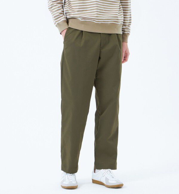 MACKINTOSH PHILOSOPHY「【MP STANDARD TROUSERS】STYLE003 TAPERED FIT フレックスドライチノ」|その他|ライトグリーン