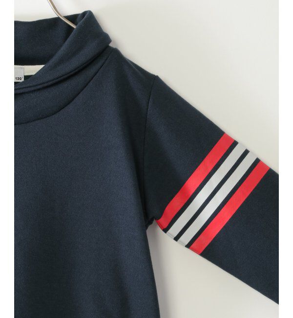 ikka kids「コンチョボタンショール襟トレーナー（120~160cm）」|Tシャツ・カットソー|