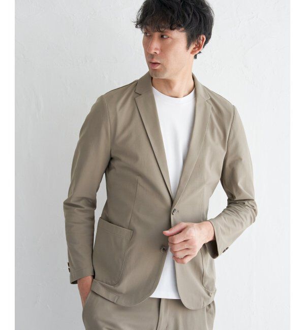 IKKA LOUNGE「【雑誌MonoMax4月号掲載】GOKUラクワークソッカンカノコJKT」|テーラードジャケット|