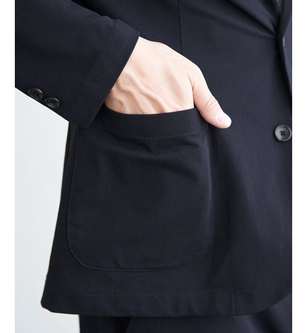 IKKA LOUNGE「【雑誌MonoMax4月号掲載】GOKUラクワークソッカンカノコJKT」|テーラードジャケット|