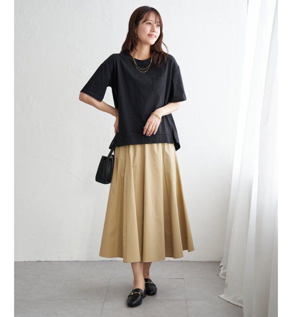 ikka「8枚ハギボリュームスカート」|スカート|