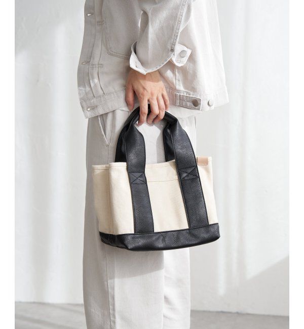 Lbc with Life「仕切りミニトートバッグ」|その他|