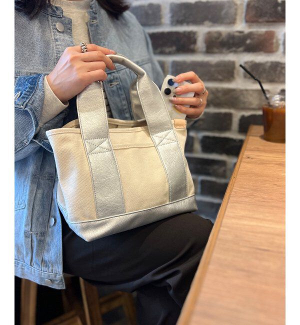 Lbc with Life「仕切りミニトートバッグ」|その他|