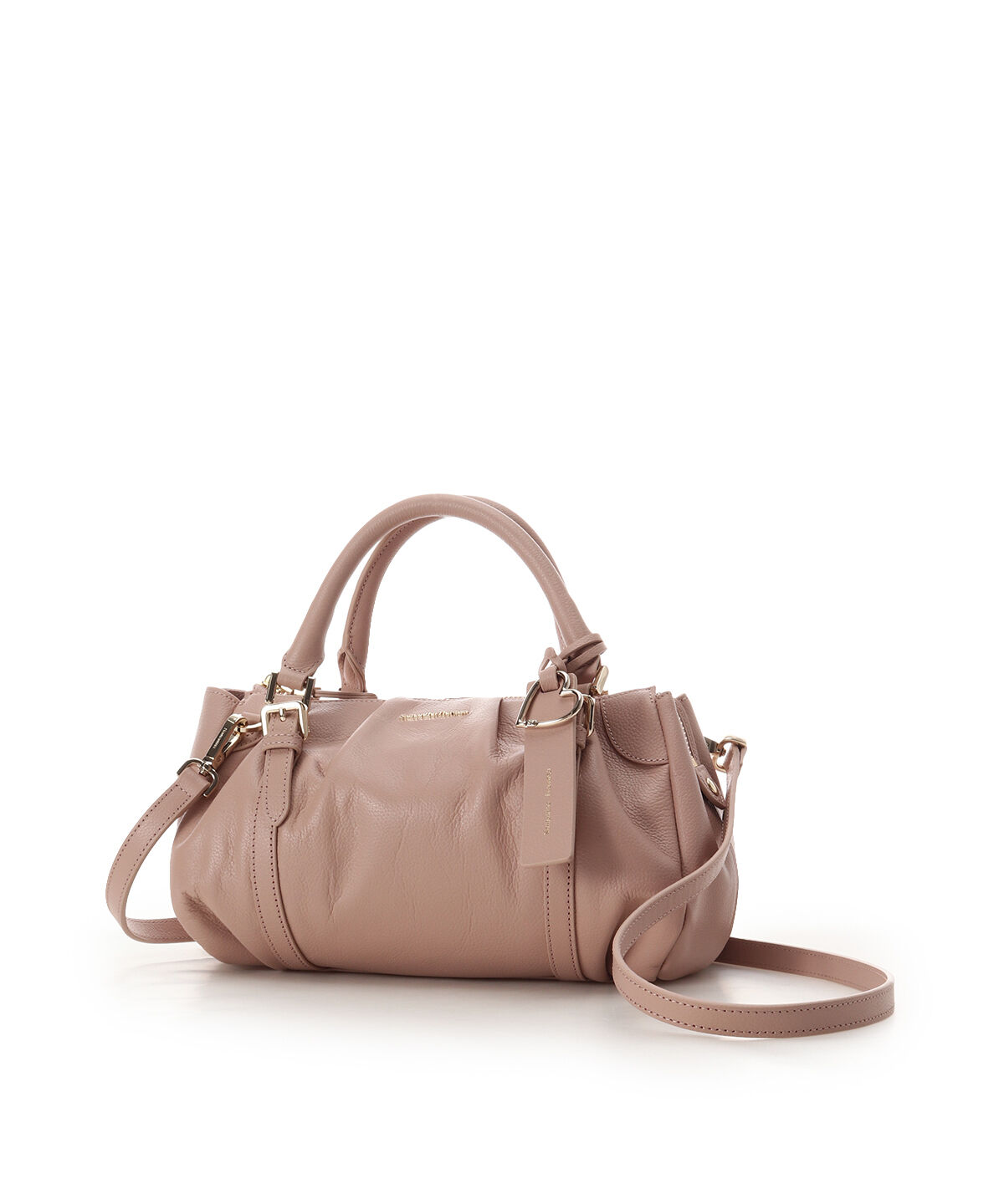 Samantha Thavasa「タックデザインソフトレザーハンドバッグ」|ハンドバッグ|