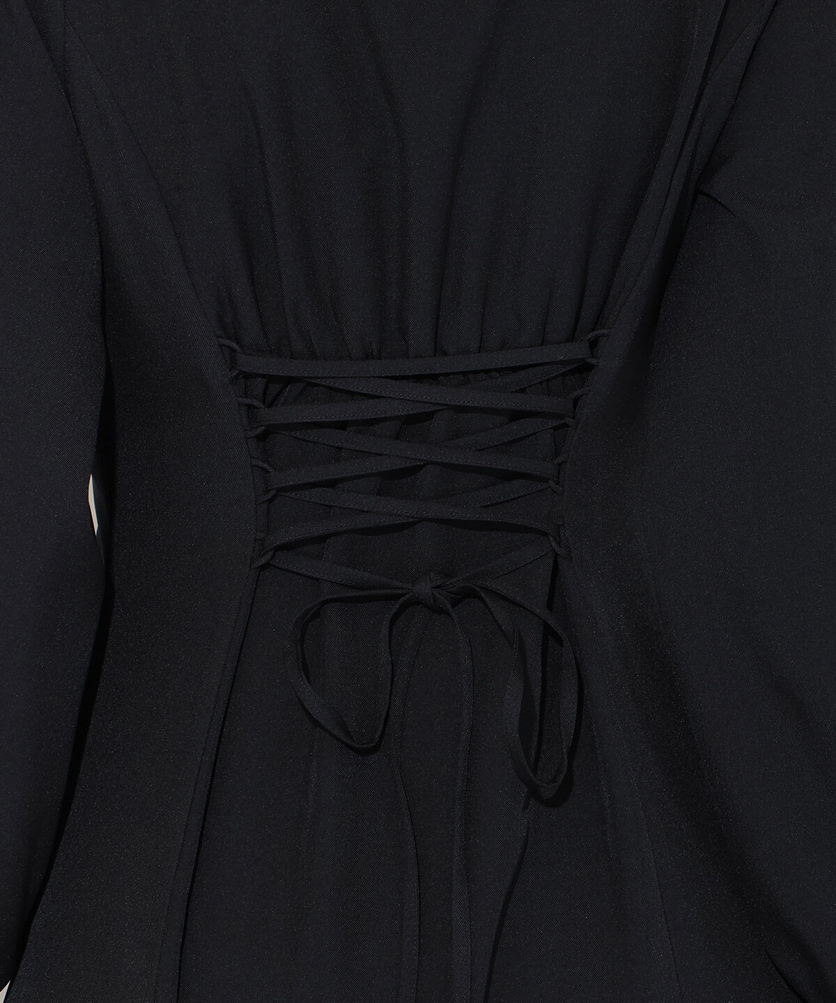 アンドクチュール「レイヤード襟フロントZIPワンピース」|ワンピース|