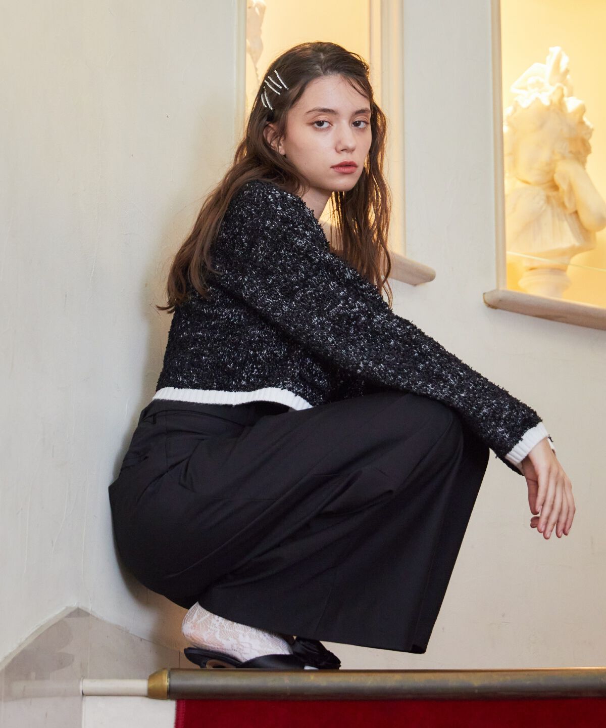 REDYAZEL「タックワイドパンツ」|その他|