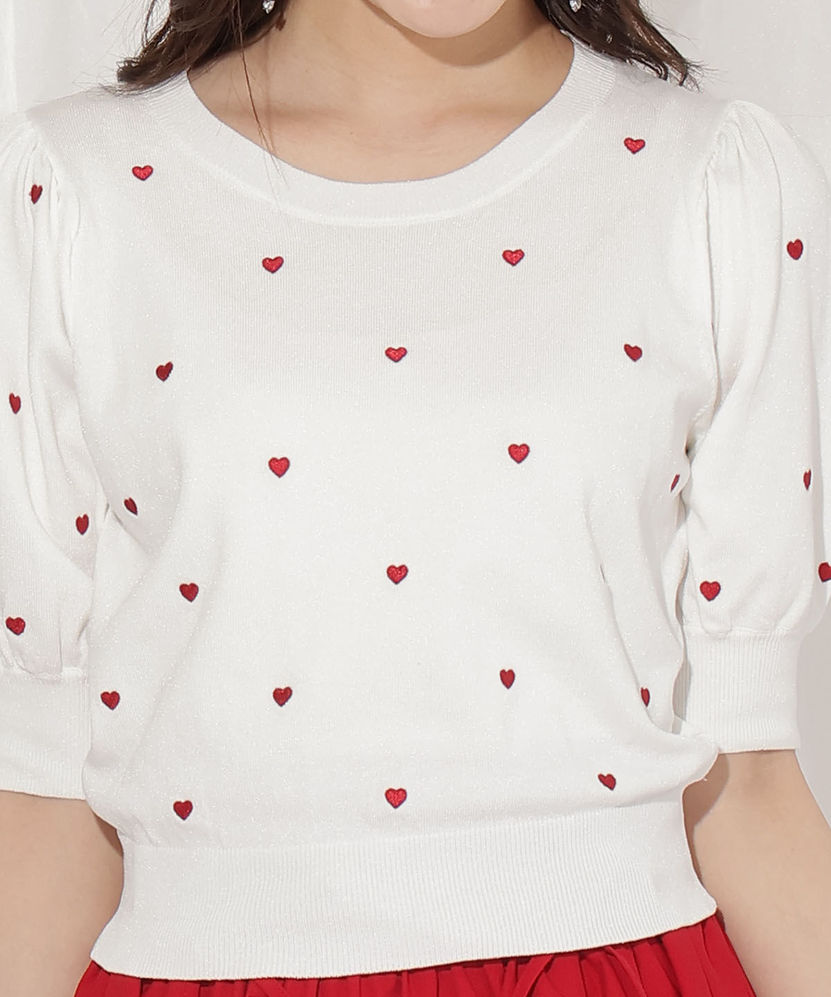 WILLSELECTION「バリエーションニット（ハート）」|ニット・セーター|