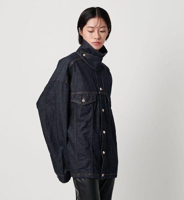 AEWEN MATOPH「＜AEWEN MATOPH＞デニムドローストブルゾン」|デニムジャケット|