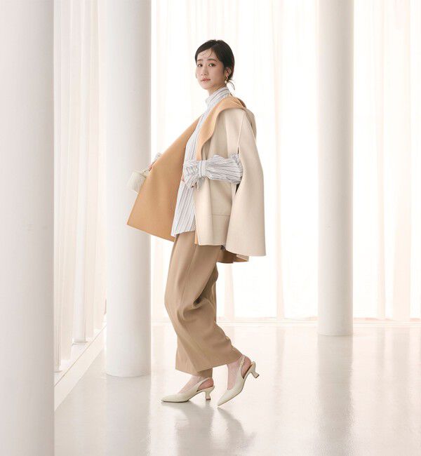 UNITED ARROWS「バイカラー リバー フードケープ」|その他|