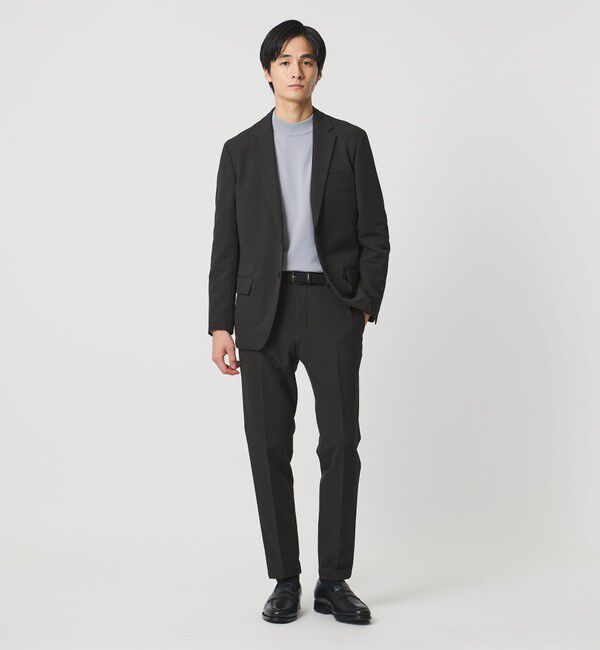UNITED ARROWS「PERTEX バックブラッシュド シングル2ボタン テーラードジャケット UA COZY ウォッシャブル 2WAYストレッチ」|スーツ|