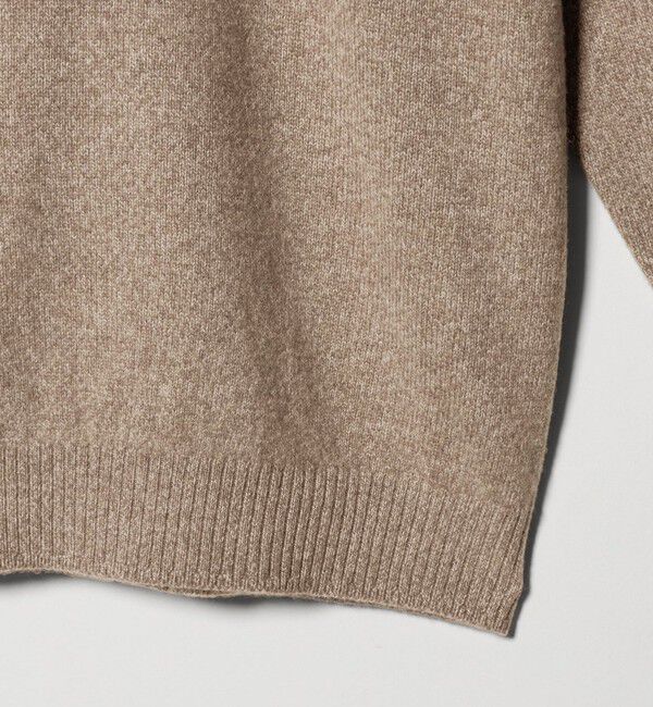 UNITED ARROWS「ウール カシミヤ ミドルゲージ タートルネック ニット」|ニット・セーター|