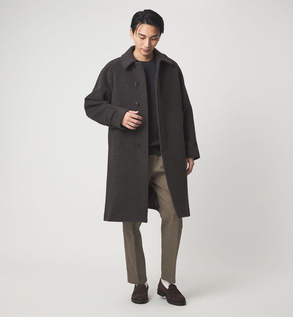 UNITED ARROWS green label relaxing「DC コットン 1プリーツ ストレート ドレスチノ パンツ」|スラックス|