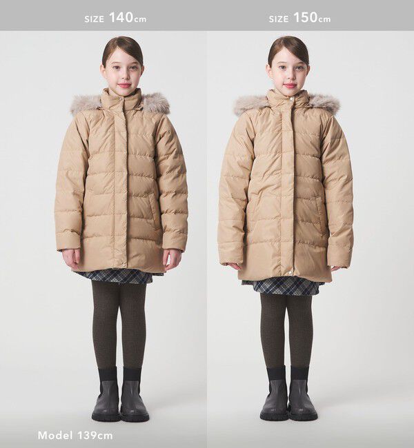 UNITED ARROWS green label relaxing「GIRLSダウンコート / キッズ 140cm-160cm」|ダウン|