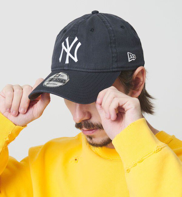 BEAUTY&YOUTH UNITED ARROWS「【別注】＜NEW ERA＞9TWENTY ウォッシュ加工 キャップ」|キャップ・キャスケット|
