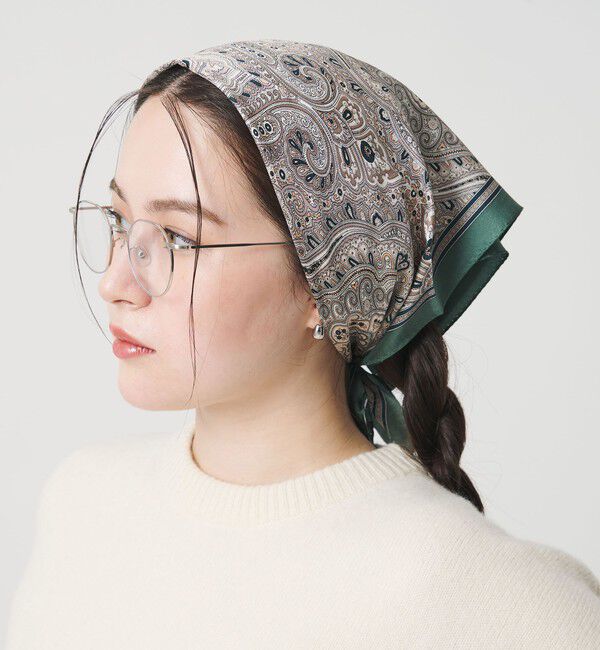 BEAUTY&YOUTH UNITED ARROWS「シルク ペイズリー スカーフ」|バンダナ・スカーフ|KELLY
