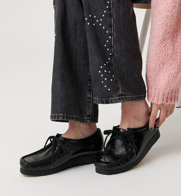 BEAUTY&YOUTH UNITED ARROWS「【国内EXCLUSIVE】＜Clarks Originals＞エナメル ワラビーブーツ」|その他|BLACK