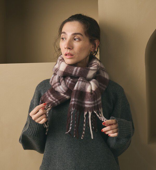 BEAUTY&YOUTH UNITED ARROWS「チェック ストール」|ストール|