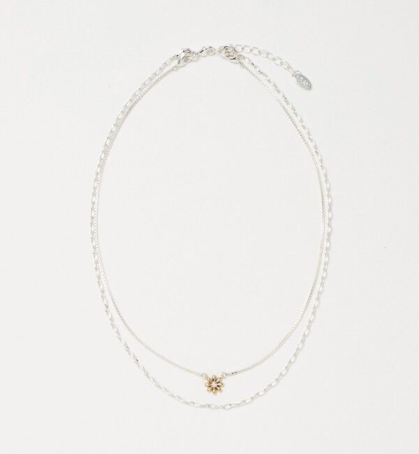 BEAUTY&YOUTH UNITED ARROWS「フラワーモチーフ 3WAY ネックレス」|ネックレス|