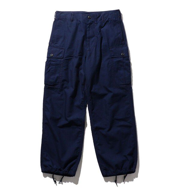 BEAMS PLUS「BEAMS PLUS / インディゴ リップストップ ミリタリー 6ポケット パンツ」|その他|