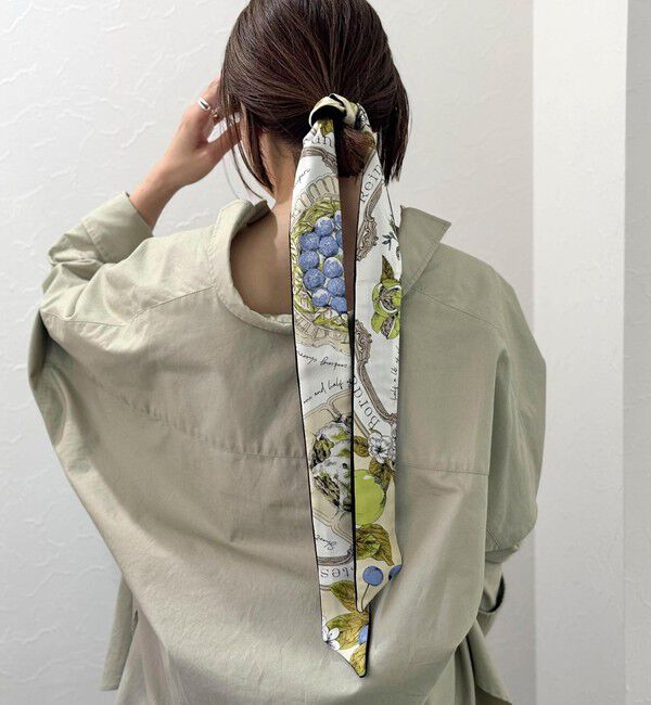 NOLLEY'S「【manipuri/マニプリ】ベルベット剣先ミニタイ」|ネクタイ・蝶ネクタイ|グリーン系3