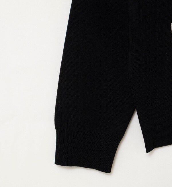 NOLLEY'S「《手洗い可能》スムース配色Vネックカーディガン」|カーディガン|