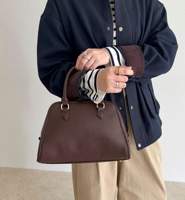 fredy emue「台形ファスナーボストンバッグ」|ショルダー・メッセンジャー|