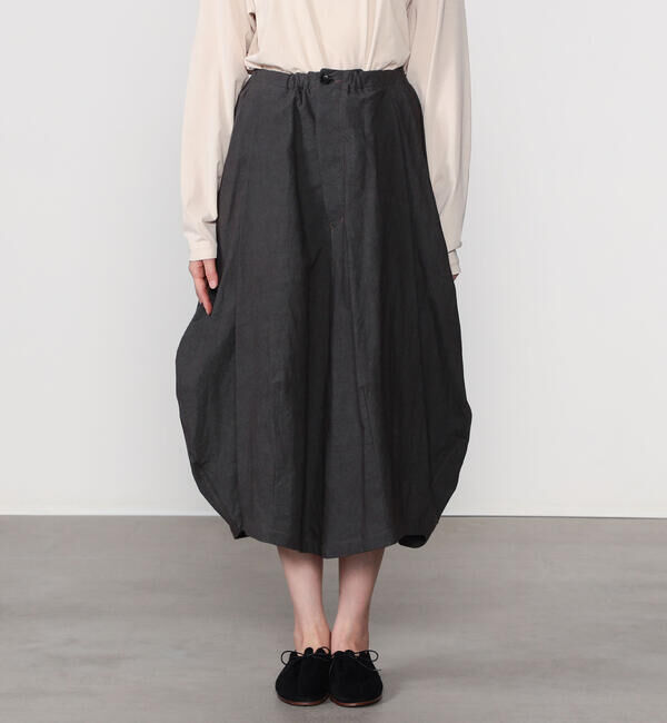  「HAVERSACK | 〈別注〉コットン コクーンスカート WOMEN」|スカート|