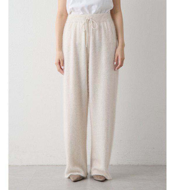 THE PAUSE「【THE PAUSE】ファーニットドロストパンツ」|チノ|