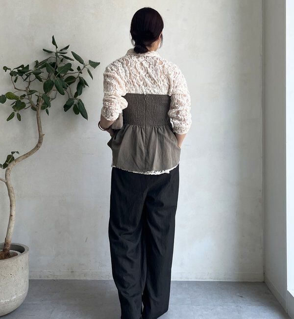  「フロッキーレースシャツ」|シャツ・ブラウス|
