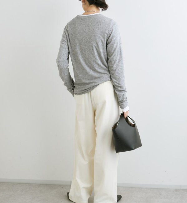  「【リバイバル/一枚でも重ねても】フライスクルーTee」|Tシャツ・カットソー|