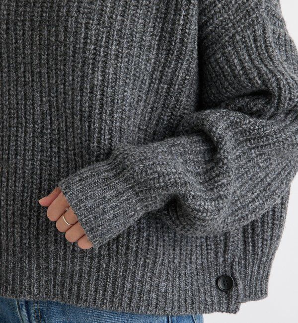  「【MONN.:.(モン)】タートルネックニット」|ニット・セーター|